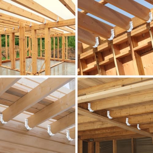 2x6 Joist Hangers 25PCS 18Gauge Rafter Bracket Double Shear Hanger