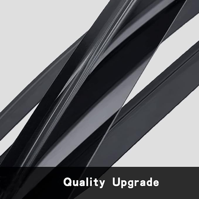94243 Original Side Window Deflector Visor Rain Guard, Outside Mount Tape-on
