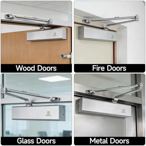 Grade1 Commercial Door Closer, Super Heavy Duty Hydraulic Closer