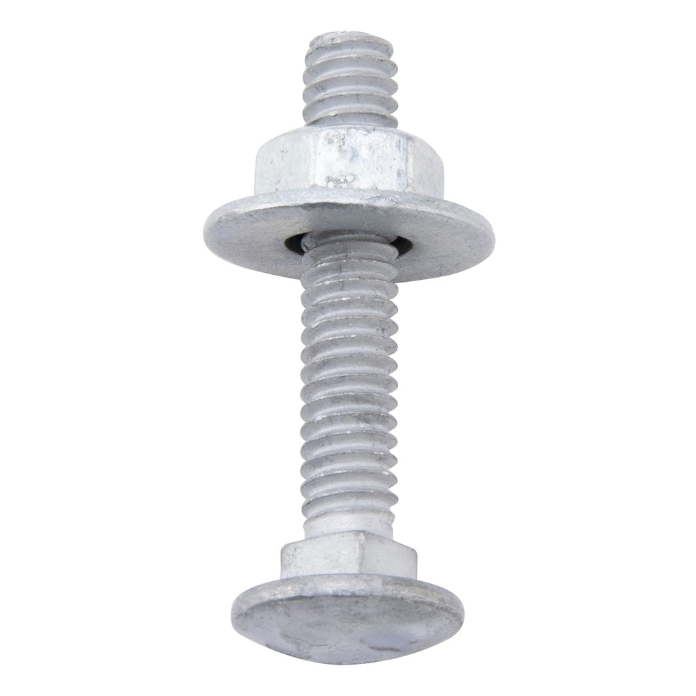 5/16" x 1-1/2" Carriage Bolts (100 PCS), Hot Dip Galvanized, Heavy ...