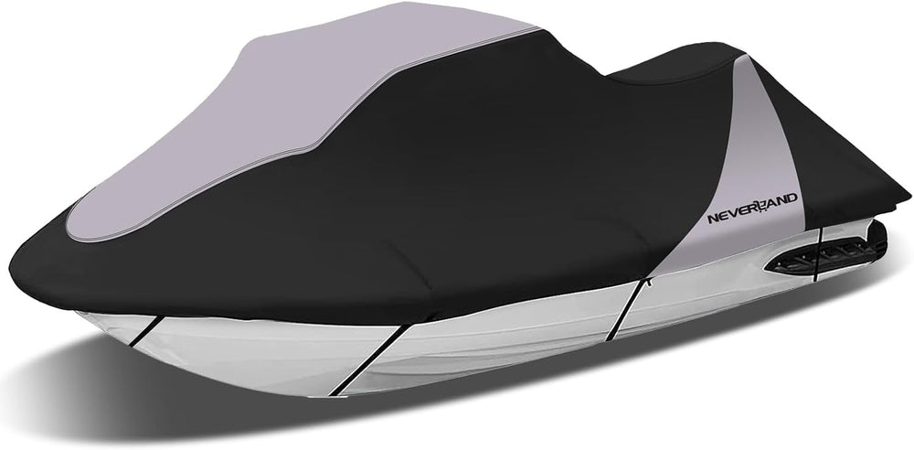 Trailerable Jet Ski Cover Waterproof - 600D Compatible with Yamaha Seadoo, Je...
