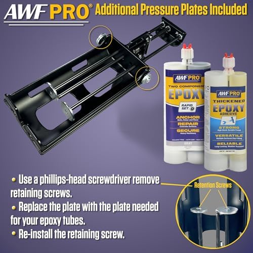 AWF PRO Dual Cartridge Epoxy Gun