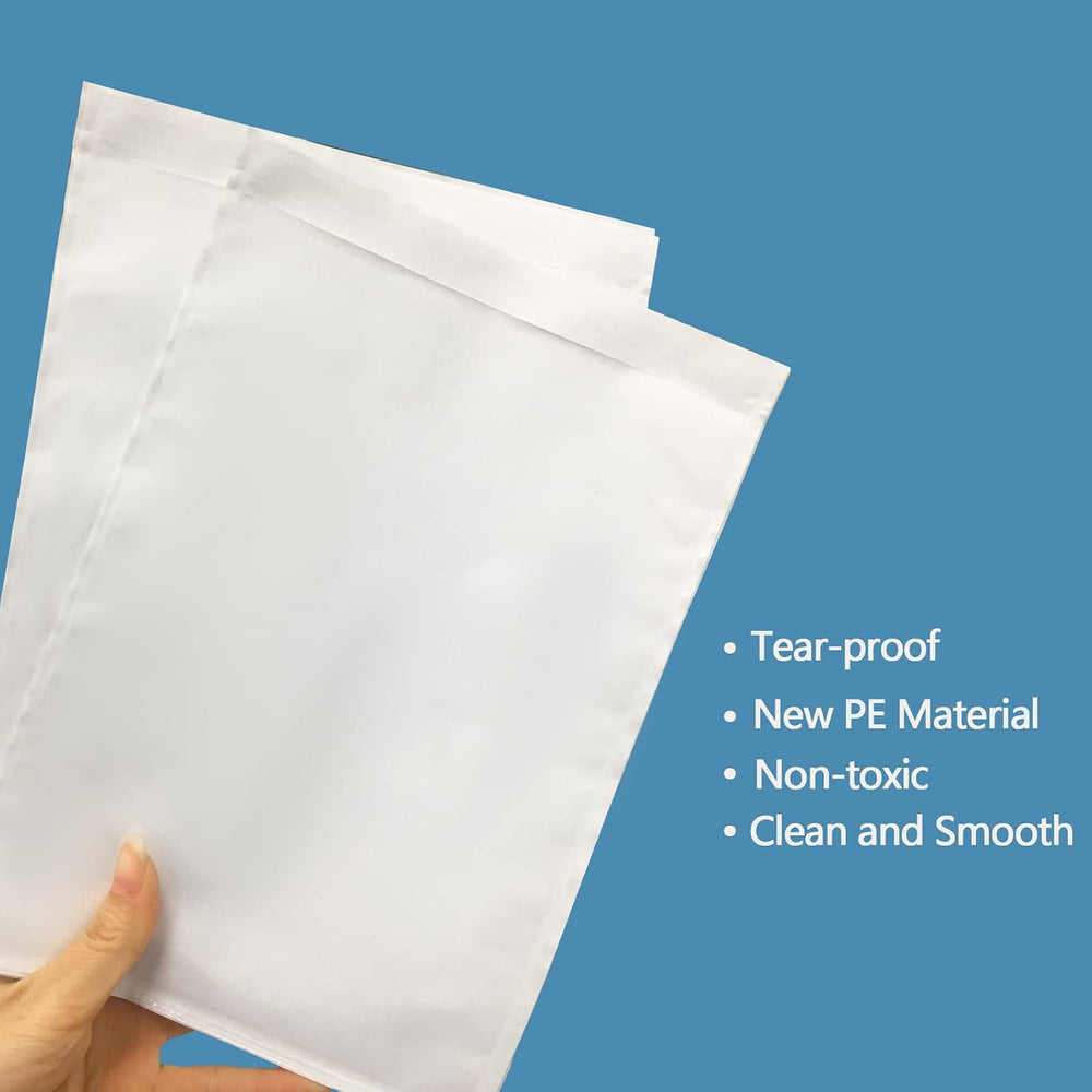 1000 PCS 7"x 10" Clear Self-Adhesive Packing List Envelopes - Plast...