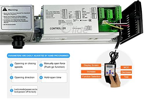 Olideauto DSW120 Handicap Door Opener for Disabilities,ADA Swing Door Operato...