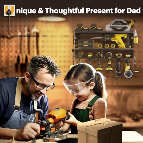 Spampur Power Tool Organizer Wall Mount with Charging Station