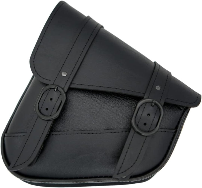 Dowco Willie & Max Black Jack Swingarm Bag - Black Buckle - Triangulated Swingarms - 59776-05,10.5" x 11.5" x 4.5"