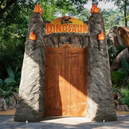 10ft Halloween Dinosaur Inflatable Archway Birthday Decorations