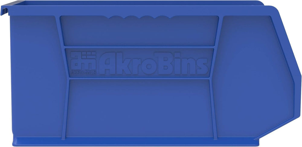 Akro-Mils 12 Pack AkroBins Plastic Storage Bins, Space-Saving Stackable Organ...