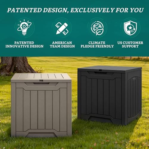 YITAHOME 31 Gallon Outdoor Storage Box
