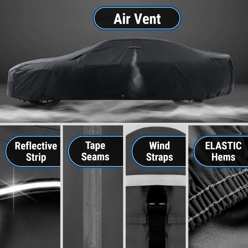 iCarCover Waterproof Car Cover for 1971-1977 Chevy Vega Wagon