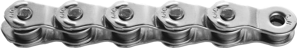 KMC: HL710 - Half Link Nickel Plated BMX Chain in Silver (Boxed)-Silver -1/8&...