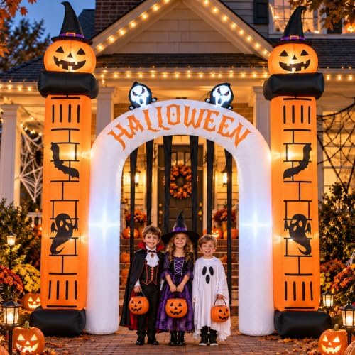 11FT Halloween Inflatable Archway Outdoor Decorations for Yard