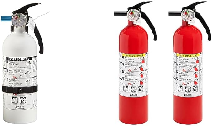 Kidde Auto Fire Extinguisher for Car & Truck, 3.2 Lbs., Dry Chemical