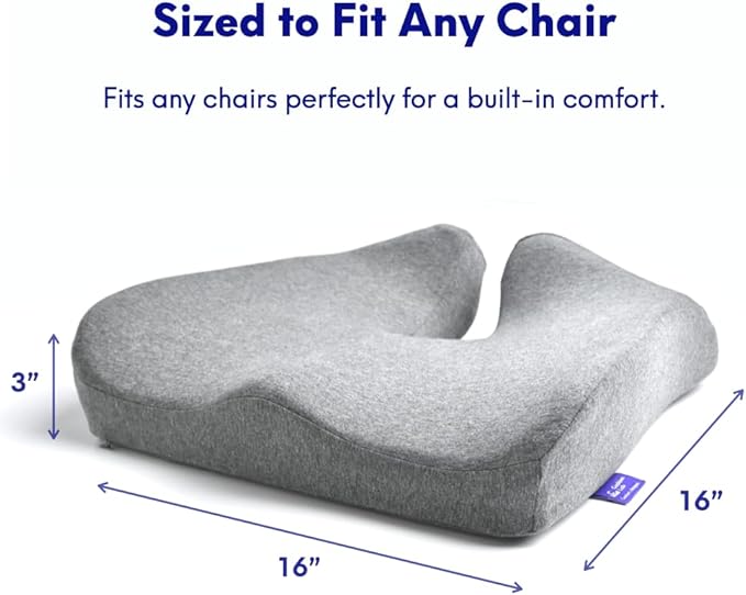 C CUSHION LAB Patented Pressure Relief Seat Cushion