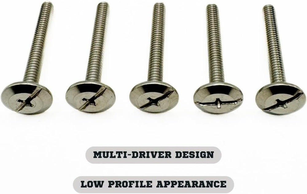 Mighty Fasteners Combo Sidewalk Bolts, 304 Stainless Steel, Hurricane Hardwar...
