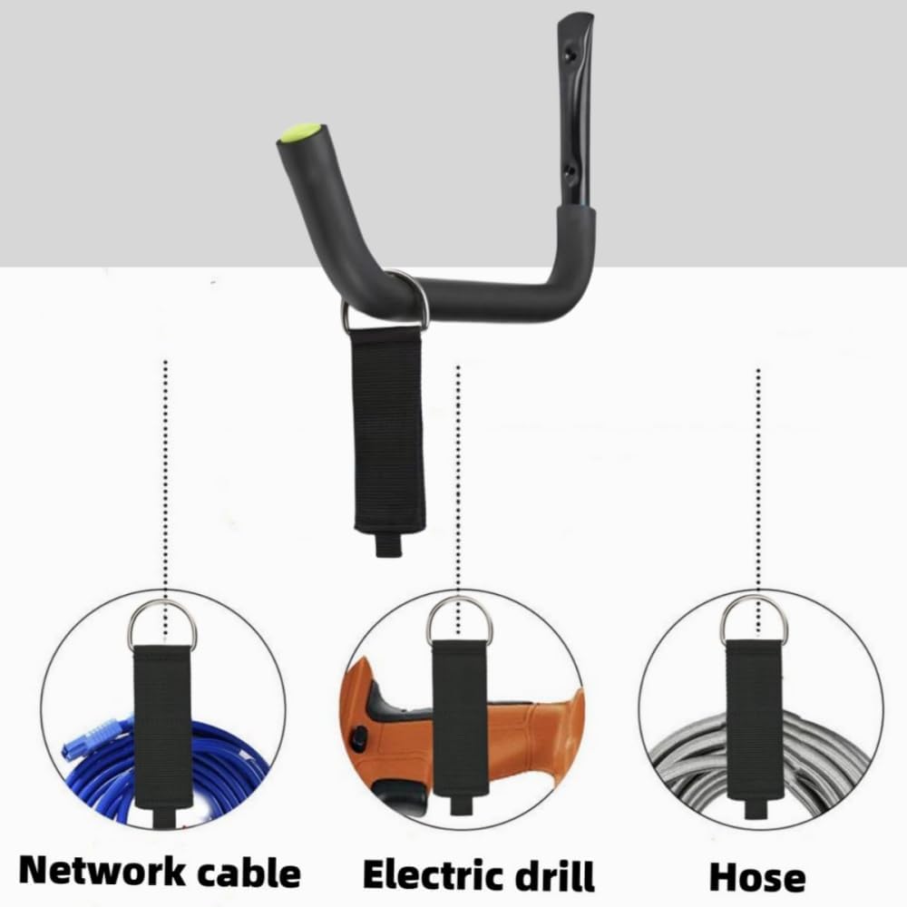 Aweilan Garage Storage Heavy Duty Hooks, 15Inch Jumbo Arm Kayak Rack, Heavy D...