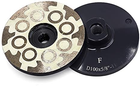 YIJING 4" Diamond Cup Wheel Resin Diamond Grinding Cup Wheel Fine Grit w...