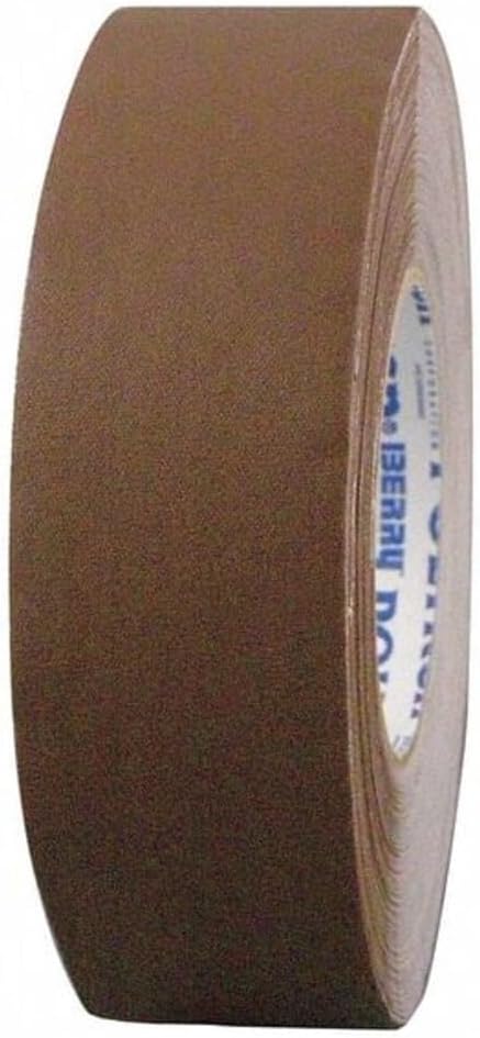 Polyken 510 Rubber Premium Grade Gaffer's Tape, Brown, 72mm x 50m