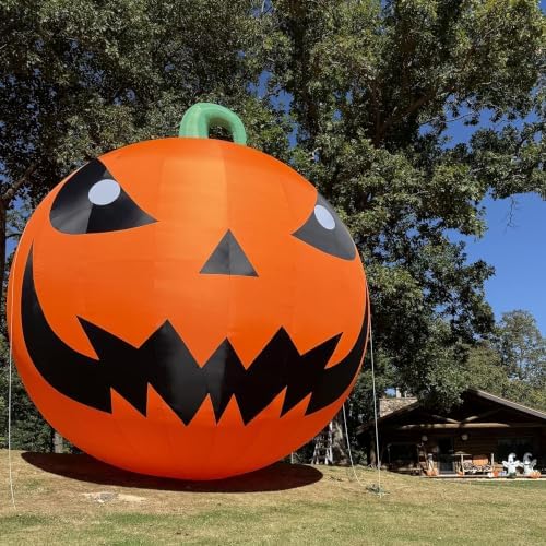 15FT Halloween Inflatables Pumpkin Decorations with 750W Air Blower