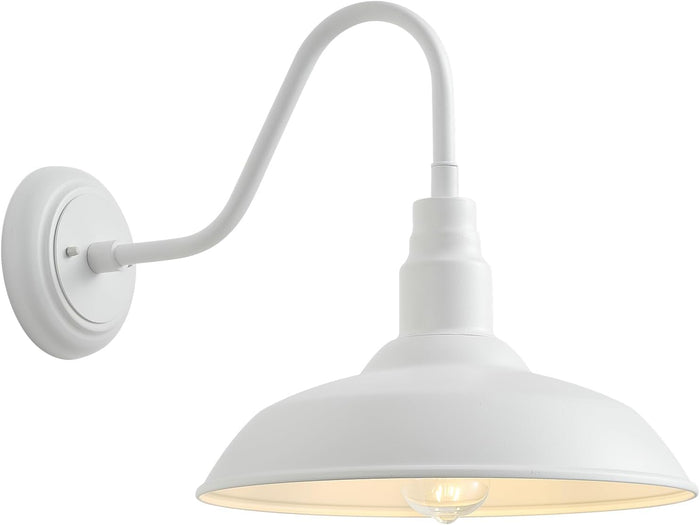10'' Diameter Outdoor Gooseneck Barn Light Fixture