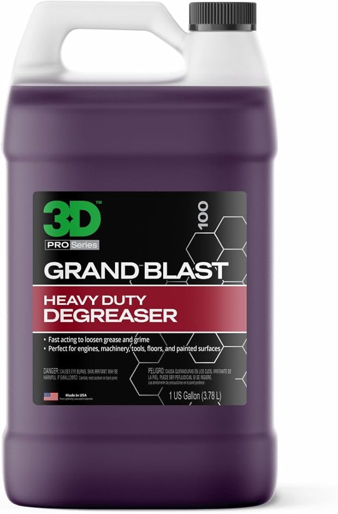 3D Grand Blast Engine Degreaser – Heavy Duty Biodegradable Cleaner