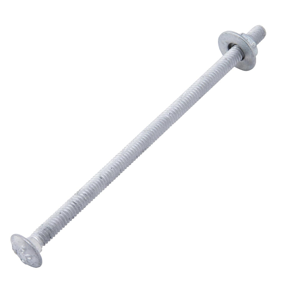 5/16" x 6" Carriage Bolts (50 PCS), Hot Dip Galvanized, Heavy Duty ...