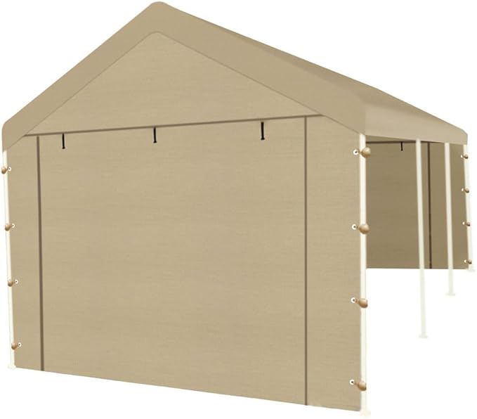 Carport Replacement Tarp Canopy, Sidewall Panel