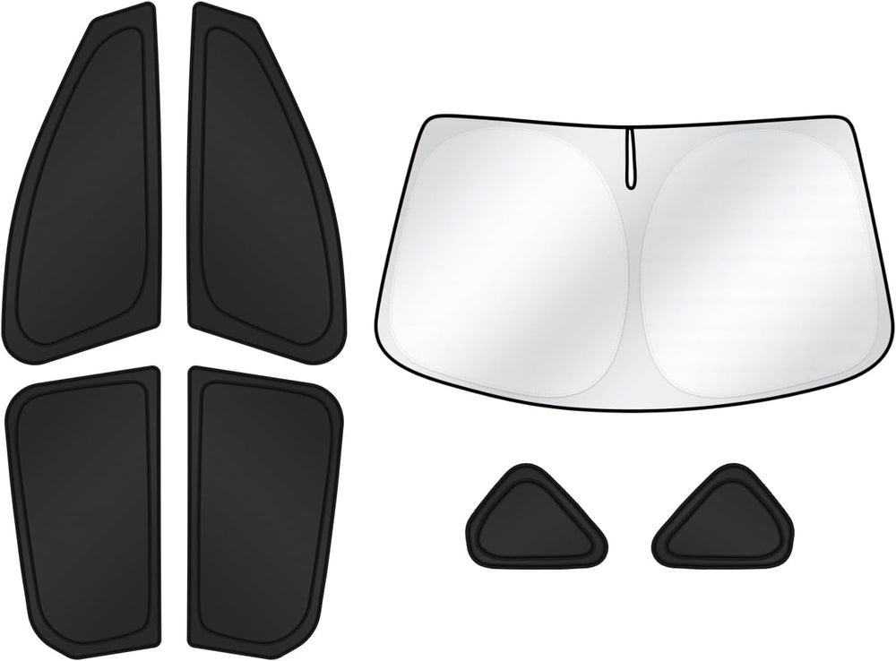 Sunshades for 2025 2026 Kia K4 Accessories Windshield Sun Shade Side Rear (7PCS)