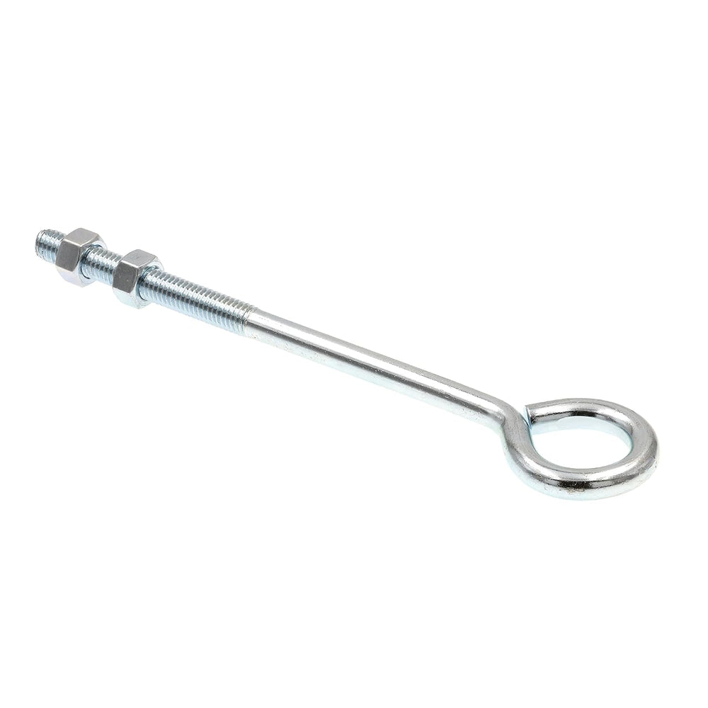 Prime-Line 9066877 Eye Bolts with Nuts, 3/8 in.-16 X 8 in., Zinc Plated Steel...