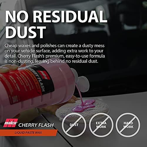Malco Cherry Flash Automotive Liquid Paste Wax – Protect & Shine Your