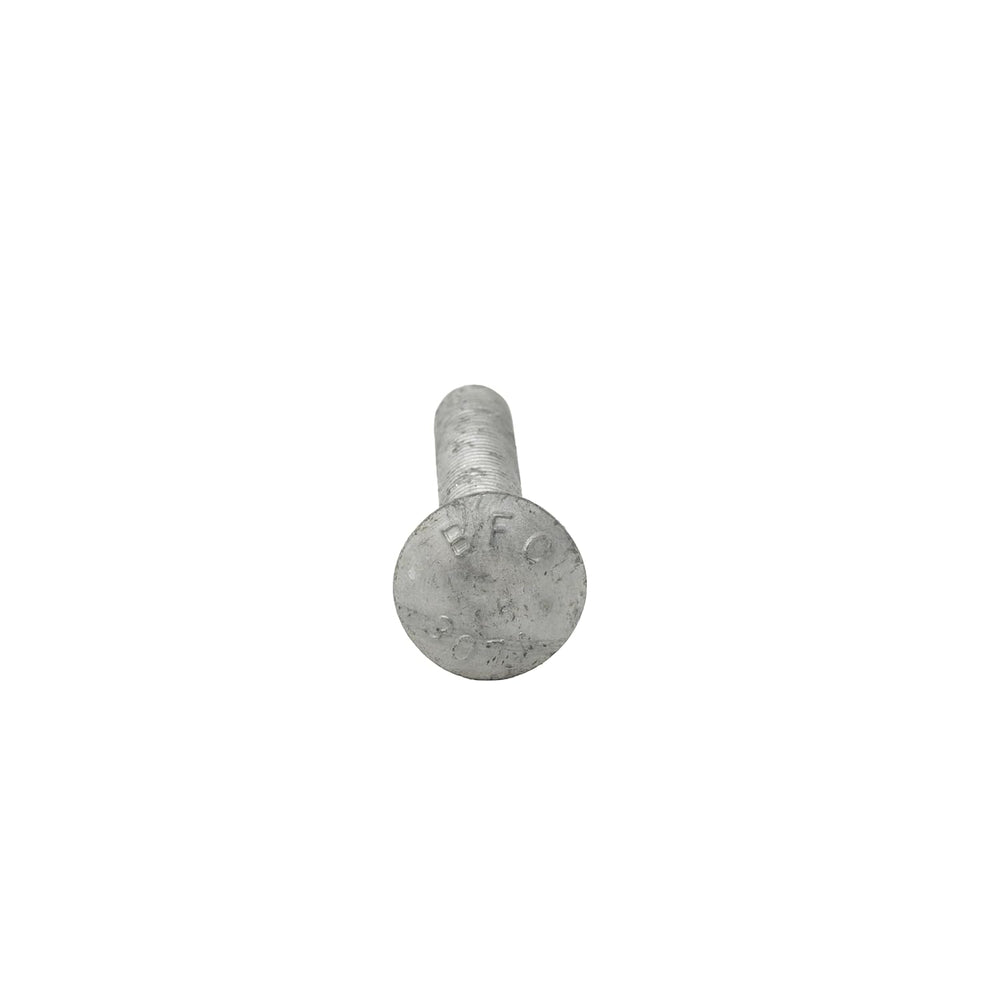 1/4"-20 x 3 (100 Pack) Galvanized Carriage Bolt Kit Grade 307A, Includes...