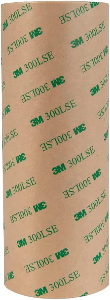 3M 9495LE Polyester Tape with 300LSE, Double Coated, Bonding & Laminating...