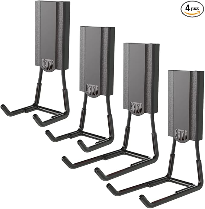 GATOR MAGNETICS Open Storage Hook: 4-Pack, The Ultimate Workshop & Garage