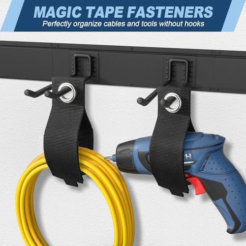 Housolution Garage Wall Organizer 96 Inch - 20Pack Carries 720 lbs