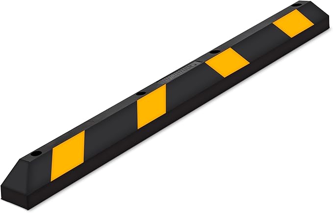 Guardian Parking Stop, 6 Foot Long Rubber Curb