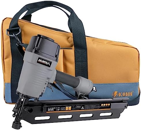 KUNN Framing Nailer Bag with Adjustable Shoulder Strap,Dual Lockable Zipper,E...