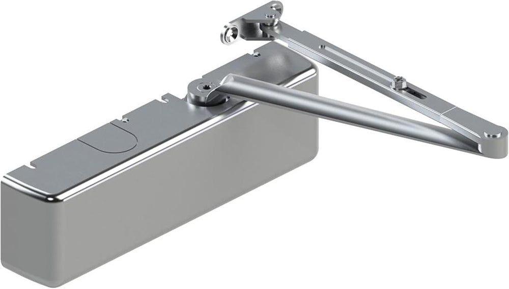 Hager 5100 Series Cast Iron Grade 1 Heavy Duty Surface Door Closer, Multi-Mou...