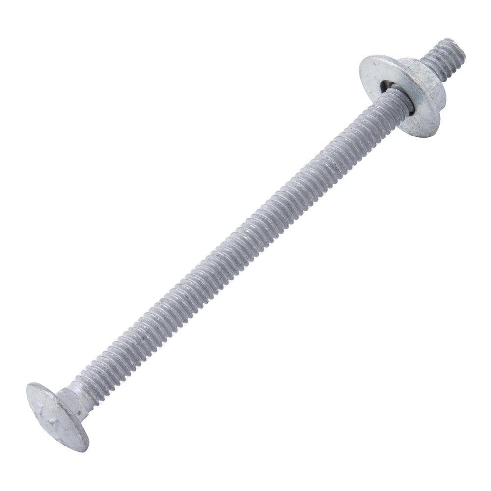 1/4" x 3" Carriage Bolts (100 PCS), Hot Dip Galvanized, Heavy Duty ...