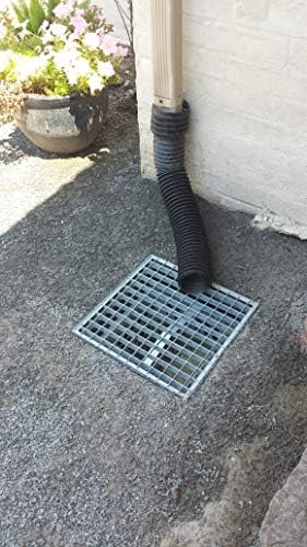 Vodaland - 16x16 Inch Catch Basin. PPE Plastic with Galvanized Stamped Steel ...