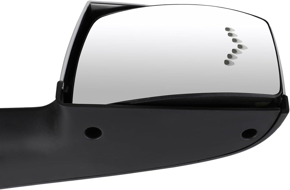 Driver Side Truck Hood Mirror Fits 2004-2018 for Volvo VNL/VN Series, Manual ...