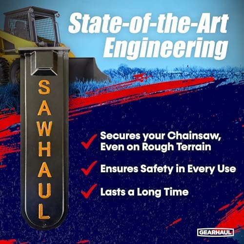 SawHaul Universal Tractor Chainsaw Holder