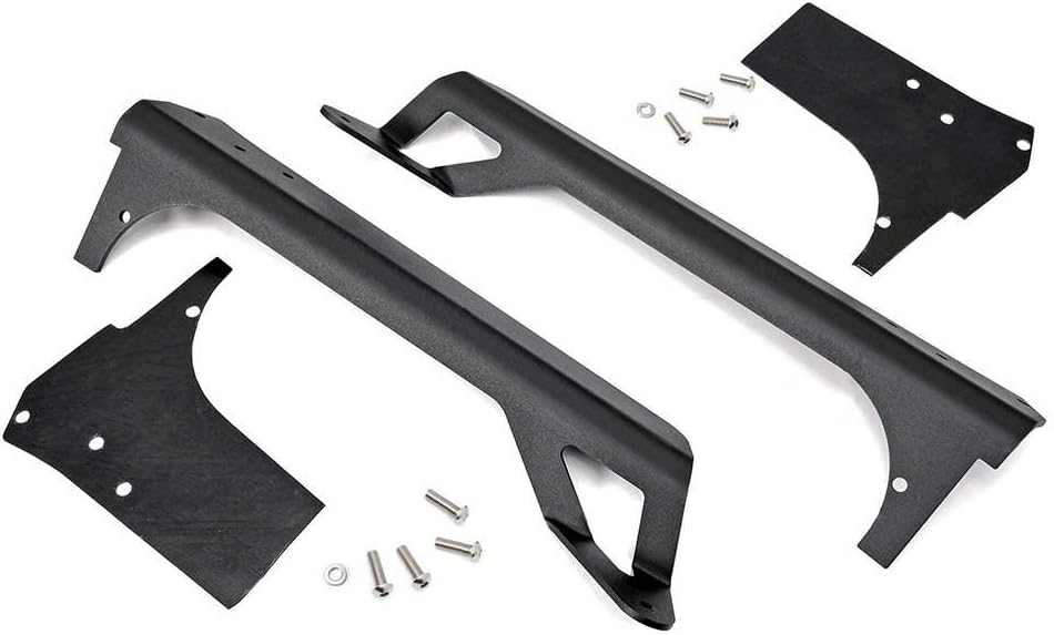 Rough Country 50" LED Light Bar Upper Windshield Mounts for Jeep Wrangle...