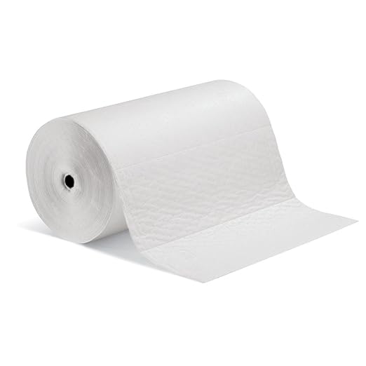 PIG Oil Mat - Oil-Only Absorbent Mat Roll - 1 Roll - 30" x 200' Roll...