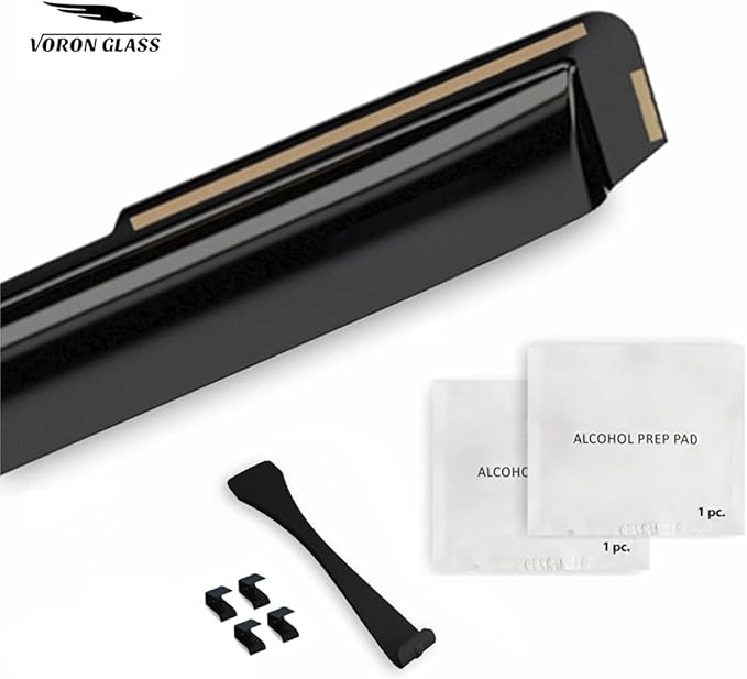 Voron Glass in-Channel Extra Durable Rain Guards (4 Pieces)