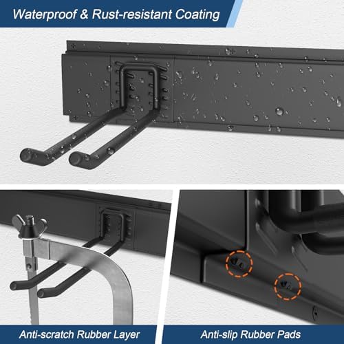 Housolution Garage Wall Organizer 96 Inch - 20Pack Carries 720 lbs