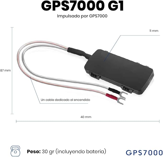 GPS7000-4G Hidden GPS Tracker for Vehicles | 6 Months of Service Included |