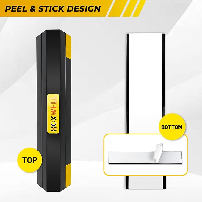 (New Updated 18" 2 Packs Heavy Duty Parking Stopper