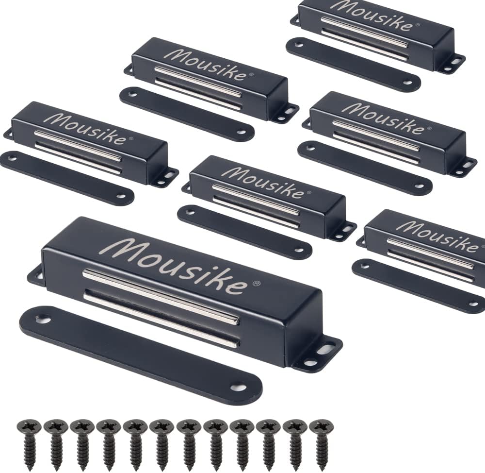Mousike Magnetic Door Catch Heavy Duty 90lb Door Magnets with Strong Magnetic...