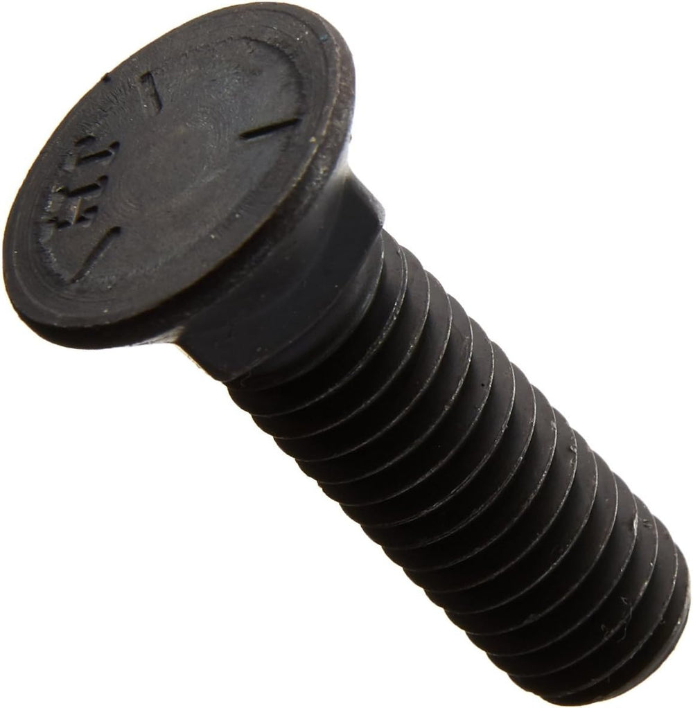 Hillman Plow Bolts, 7/16-14 x 1-1/2in, 50 Pack, Black