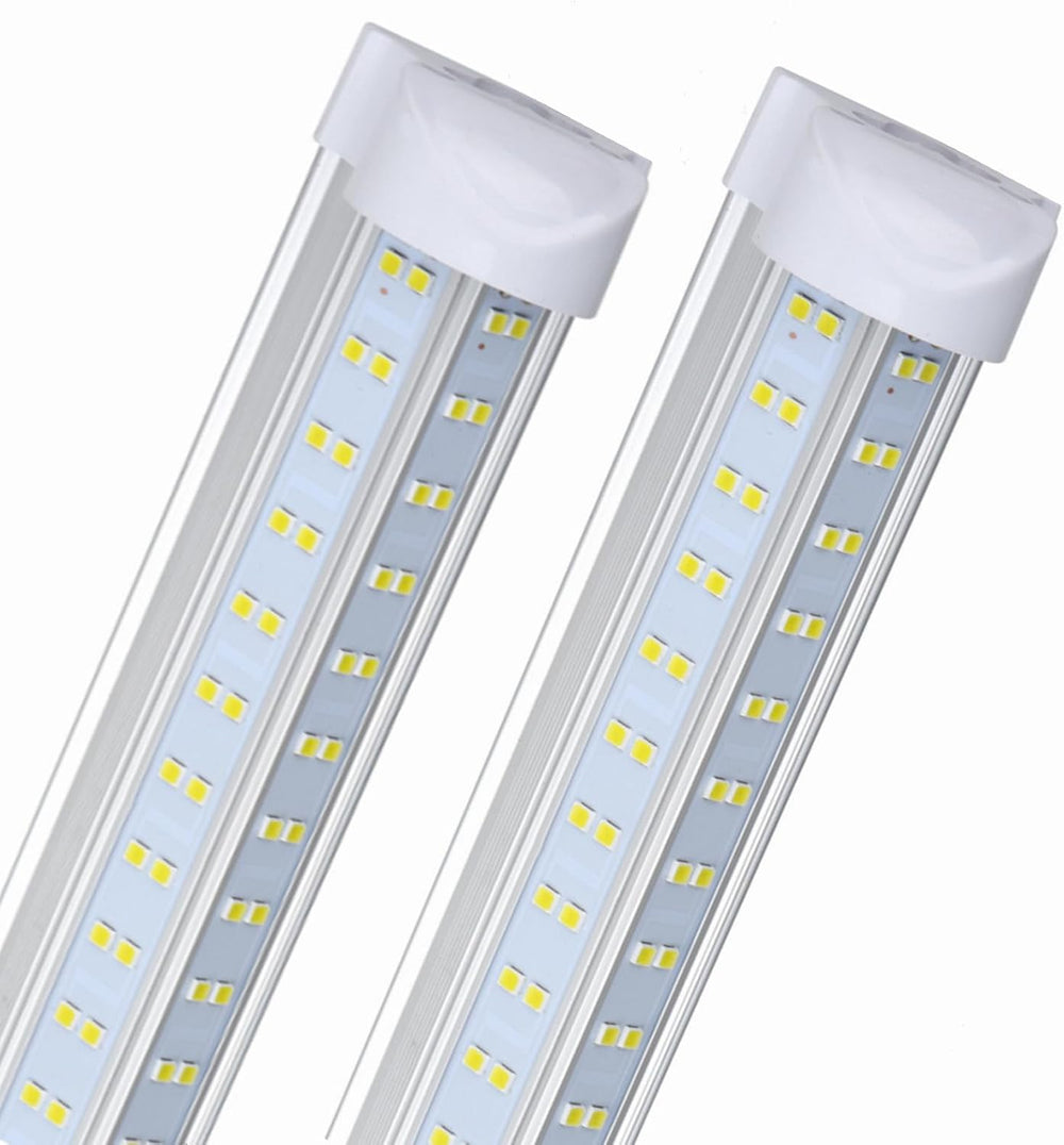T8 LED Light Tube, 4FT 60W, 6500K Cool White Clear Cover, 4FT Tube Light (25PCS)